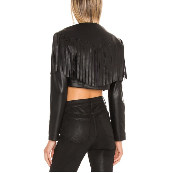 Arizona Fringe Leather Jacket - Picture 2 of 4